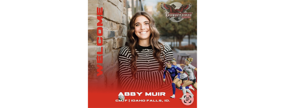 Congratulations Abby Muir!
